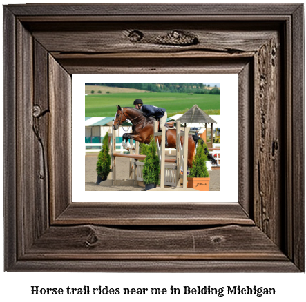 horse trail rides near me in Belding, Michigan